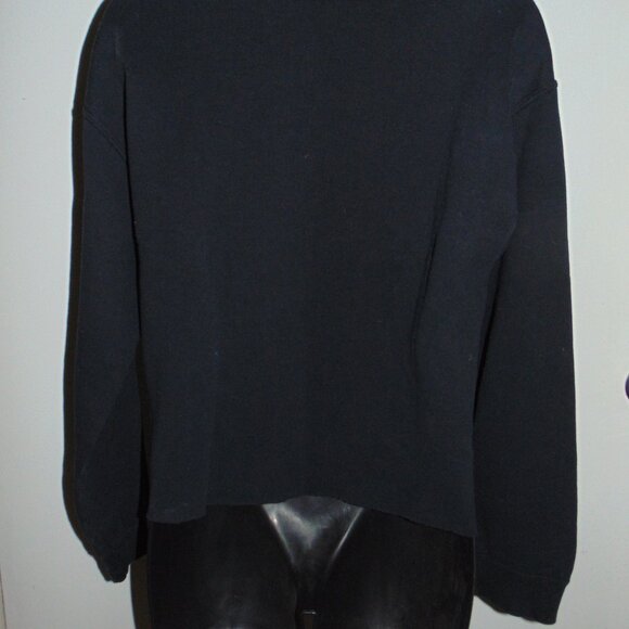 OBEY Posse Propaganda SWEATSHIRT Cut Raw Hem Neck Womens Gothic Grunge Top M/L - Picture 4 of 10